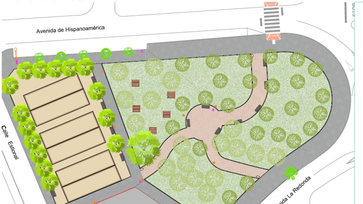 Proyecto de actuación en la nueva zona de esparcimiento en Balerma.