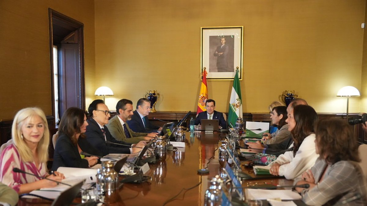 Reunión del Consejo de Gobierno de la Junta de Andalucía