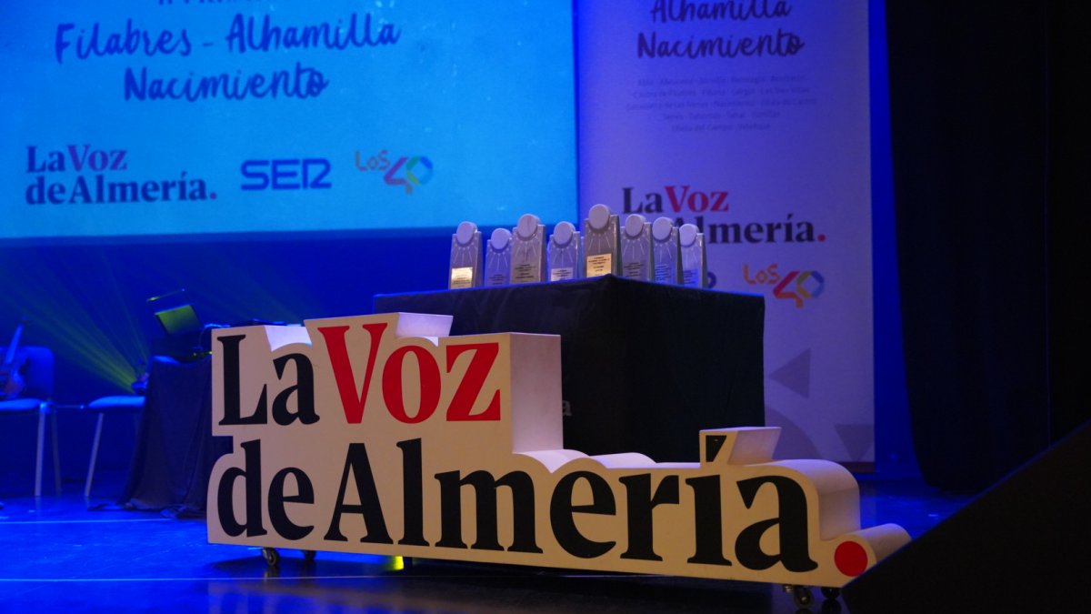 Imagen de la gala de los Premios Filabres-Alhamilla y Nacimiento del pasado año 2025.