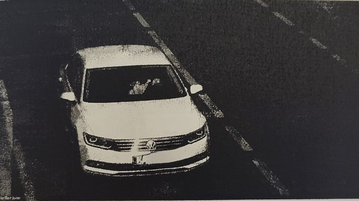 Una cámara capta en Las Norias a Hamid conduciendo el vehículo de Campos.