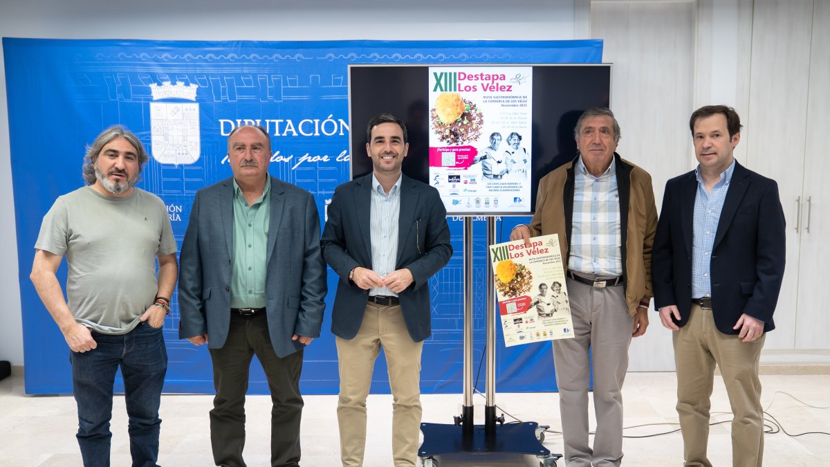 Presentación de la Ruta Gastronómica 'Destapa Los Vélez'.
