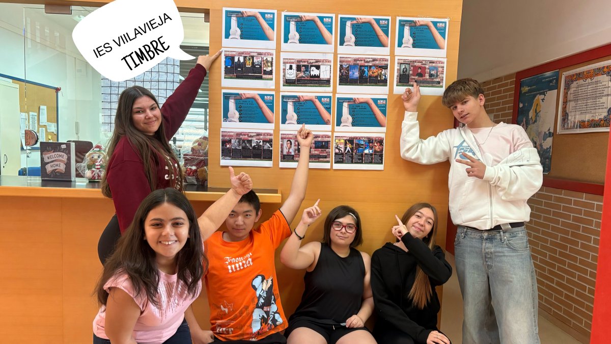 Alumnos de música del IES VIllavieja.