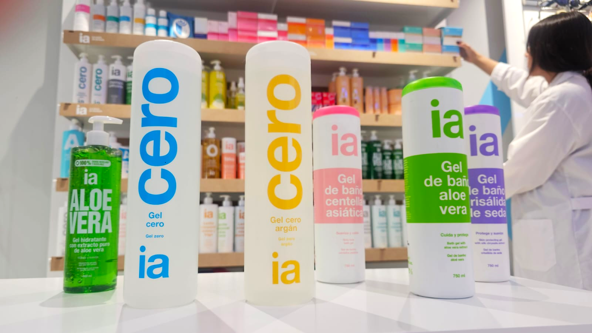 Algunos productos de Interapothek, ia, de Hefame.