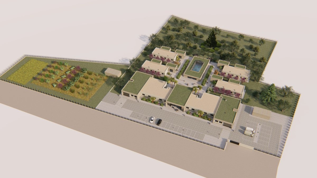 Imagen del proyecto de la Residencia Hogar Azul.