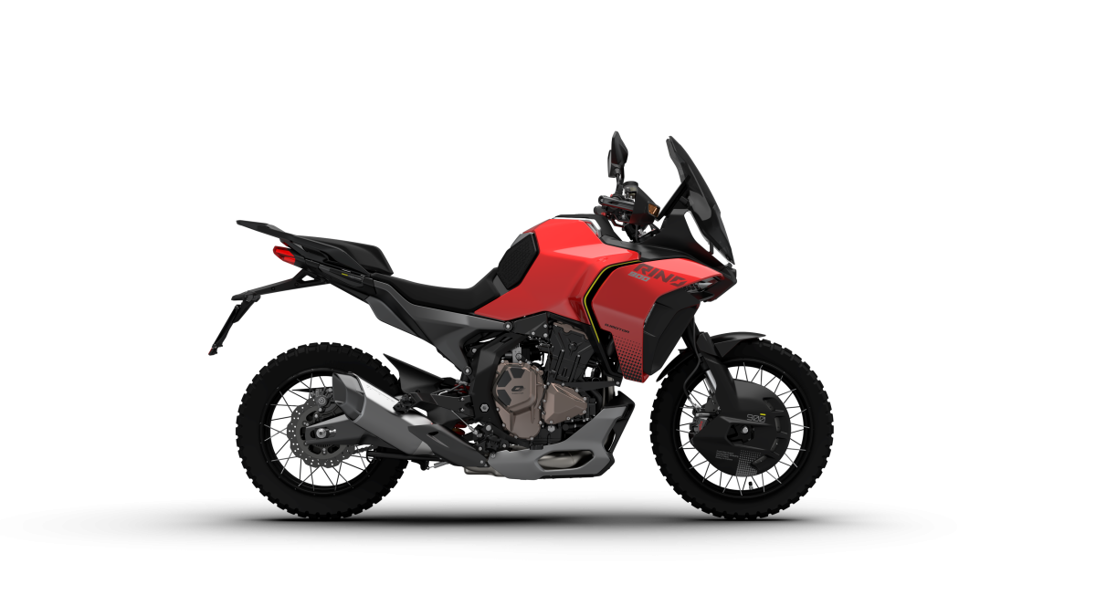 En el segmento Adventure, el trío SRT600SX, SRT800RX y SRT450RX conforma un conjunto off-road con modelos para todo tipo de uso.