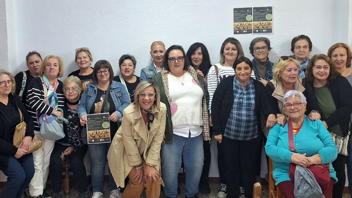 Participantes encuentro rural en Purchena.