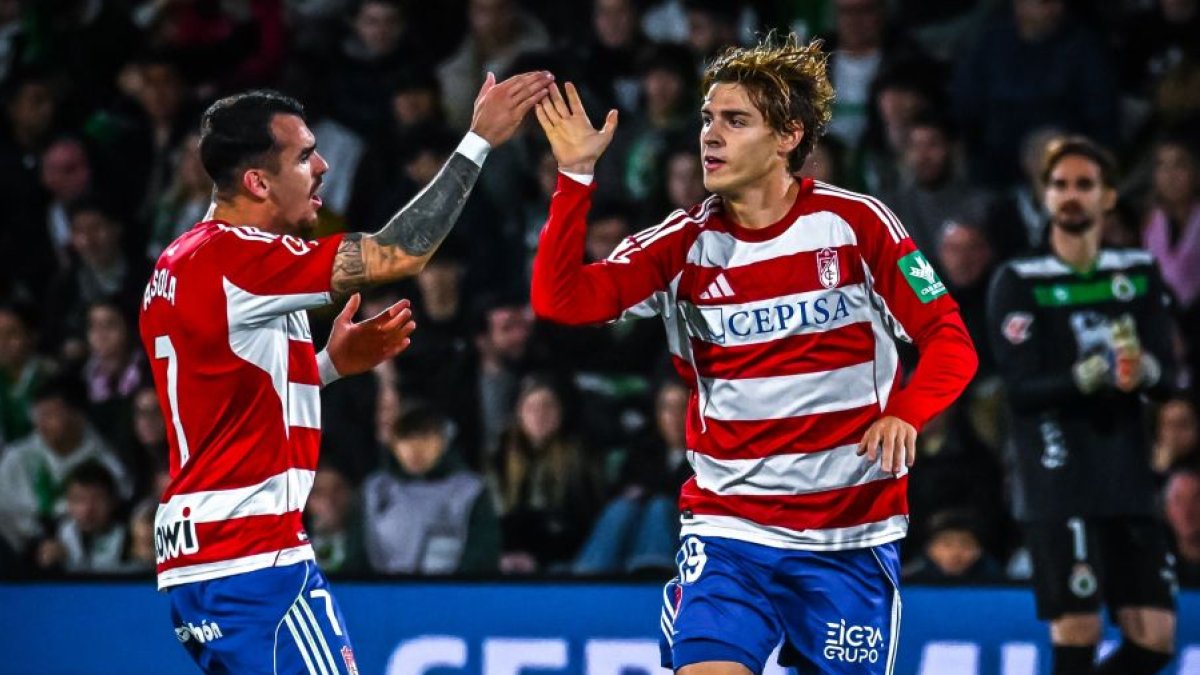 Jorge Pascual lleva anotados tres goles en LaLiga y dos en la Copa del Rey.