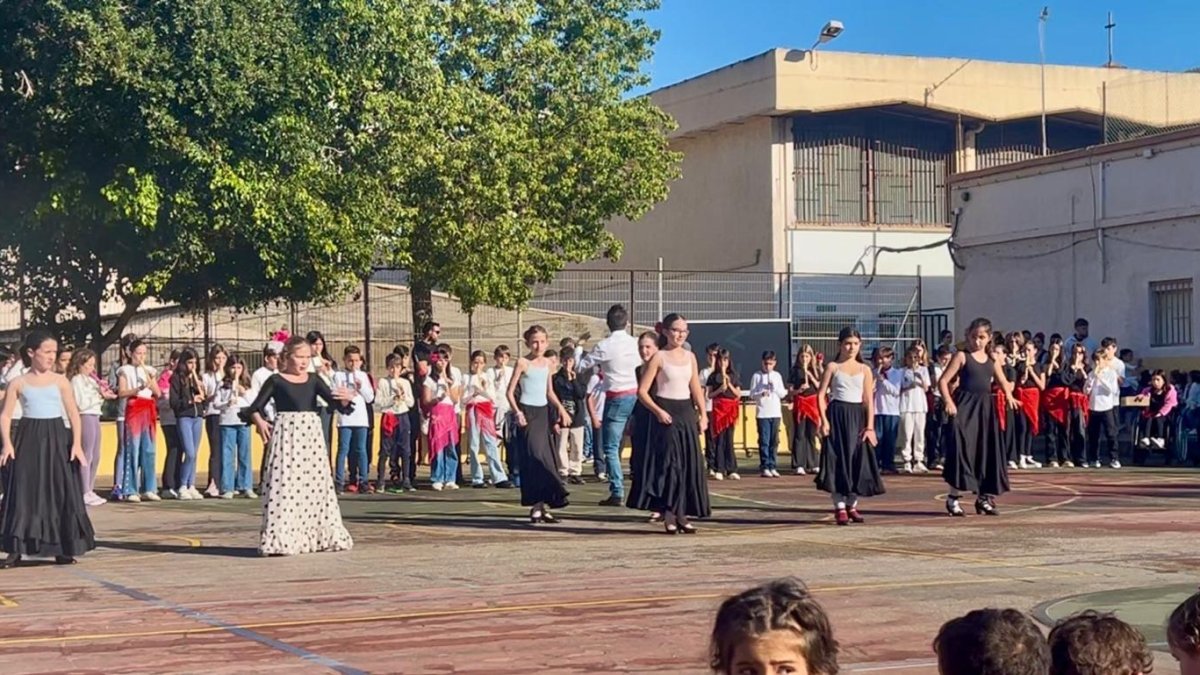 Baile flamenco en los colegios
