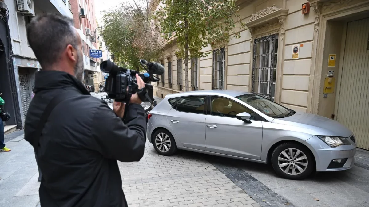 Llegada de la UCO a Diputación de Almería.
