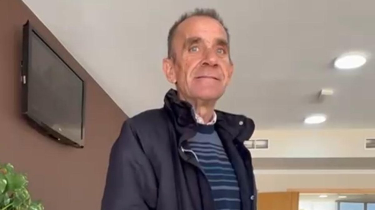 Imagen difundida del desaparecido.