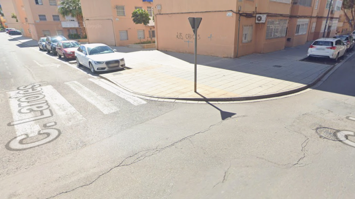 El siniestro ha tenido lugar en la calle Laroles.