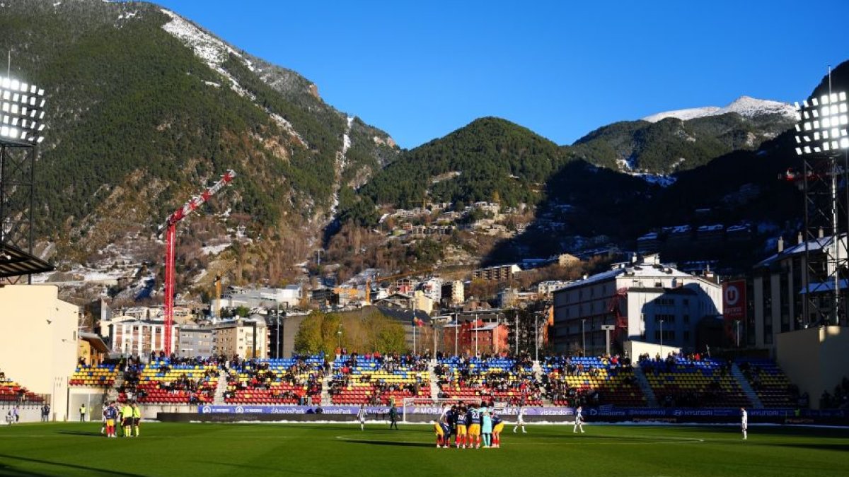 Un paisaje idílico le espera al Almería en el Principado de Andorra.