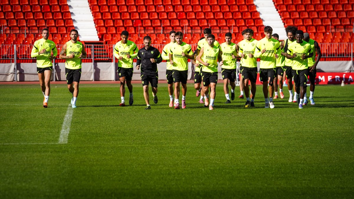 El corazón del Almería (el vestuario) está fuerte y el compromiso de todos los jugadores del conjunto almeriense es grande.