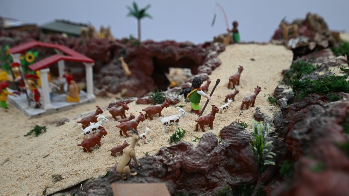 El Belén de Playmobil es una de las citas más esperadas de la Navidad