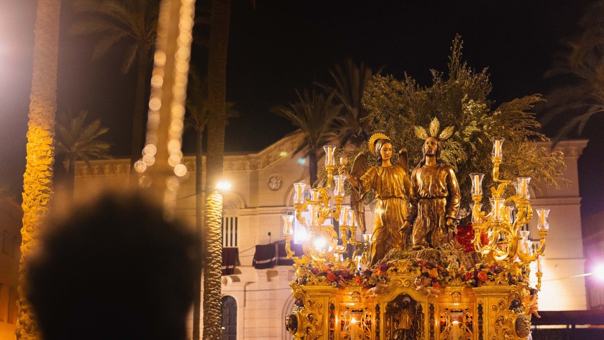 Imagen de la Oración en el Huerto.