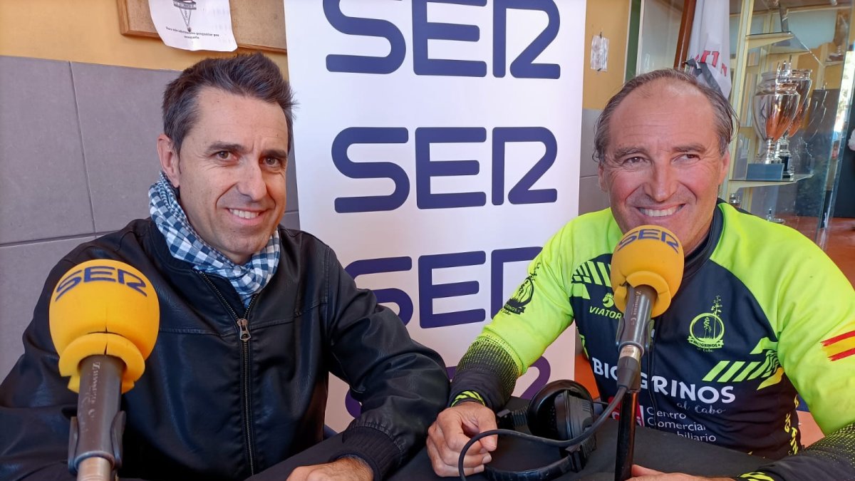 Antonio Jesús Díaz, concejal de Deportes, durante su entrevista en 'Hoy por Hoy Almería'.