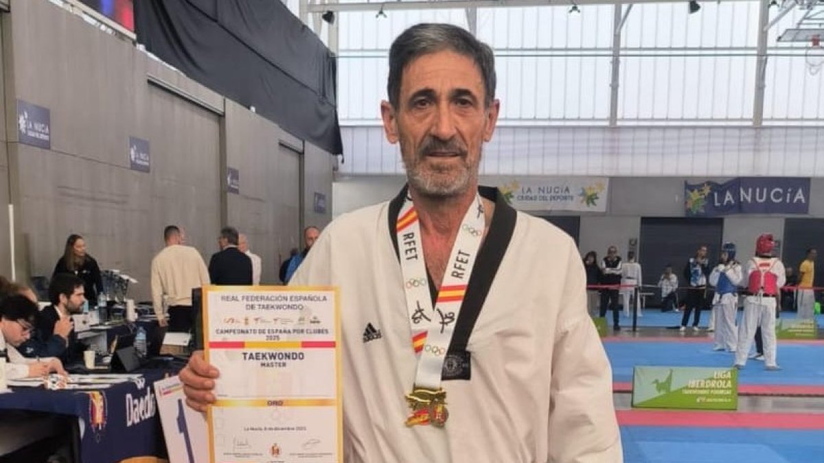 Este almeriense de Huércal es una estrella en el mundo del Taekwondo a nivel nacional.