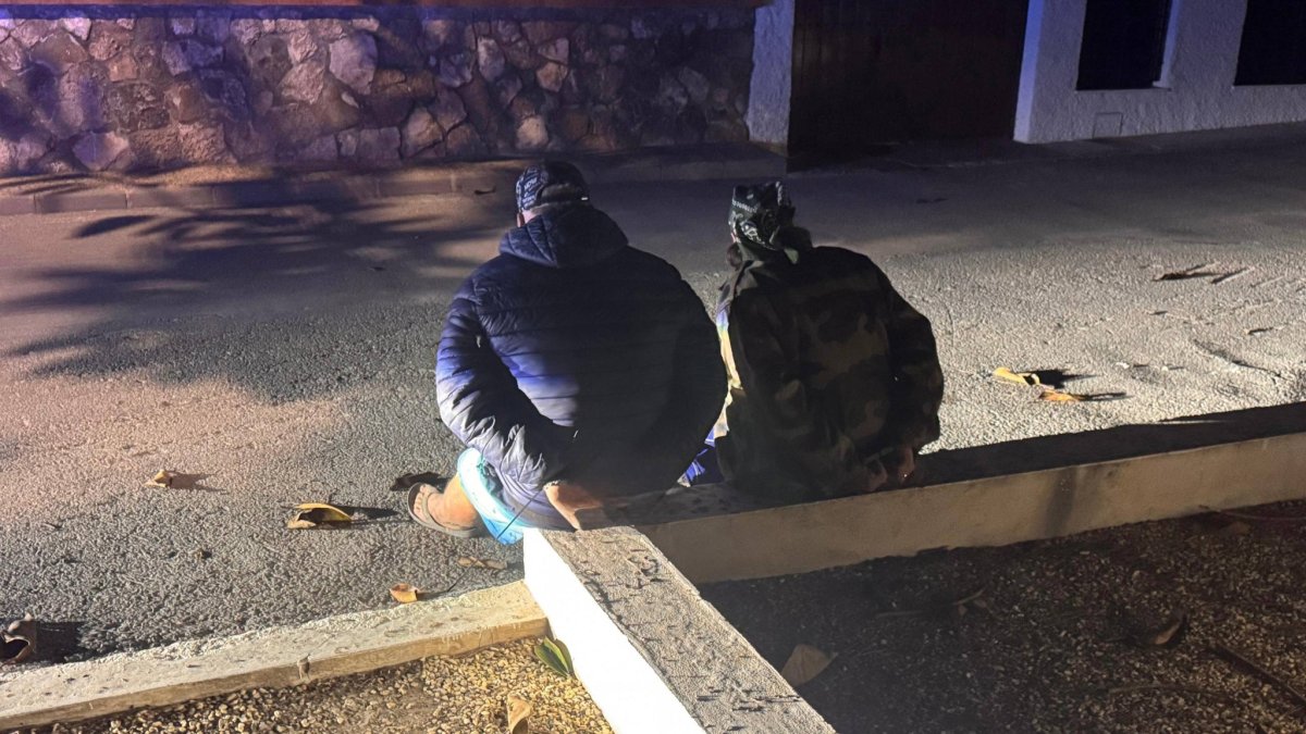 Los dos jóvenes detenidos en Pulpí.