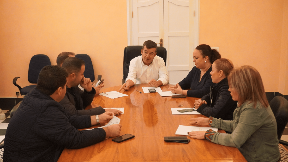 Junta de Gobierno Local en Carboneras.