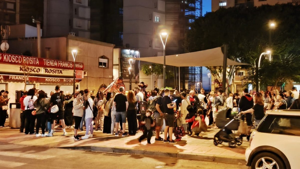 Imagen de archivo de una actividad festiva en El Zapillo.