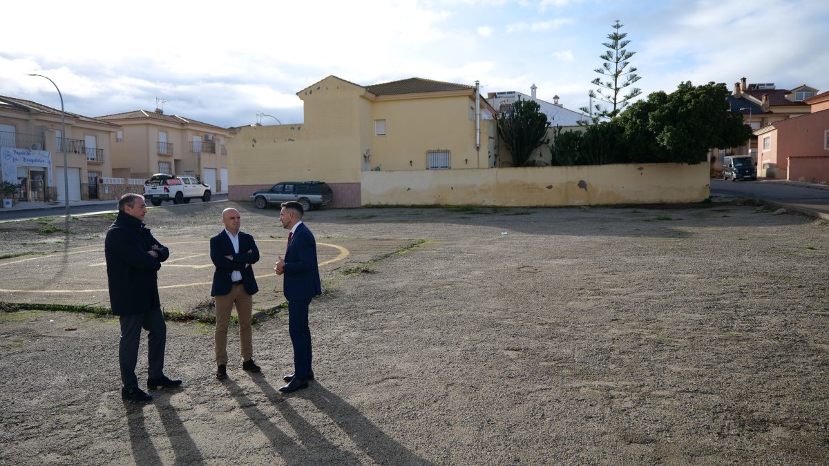 Zona donde se ubicará la futura residencia de Sorbas.