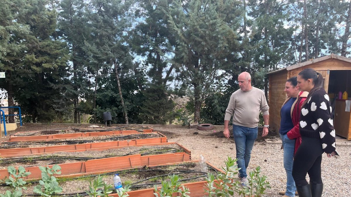 El colegio de Guazamara, reconocido como Centro Educativo Sostenible.