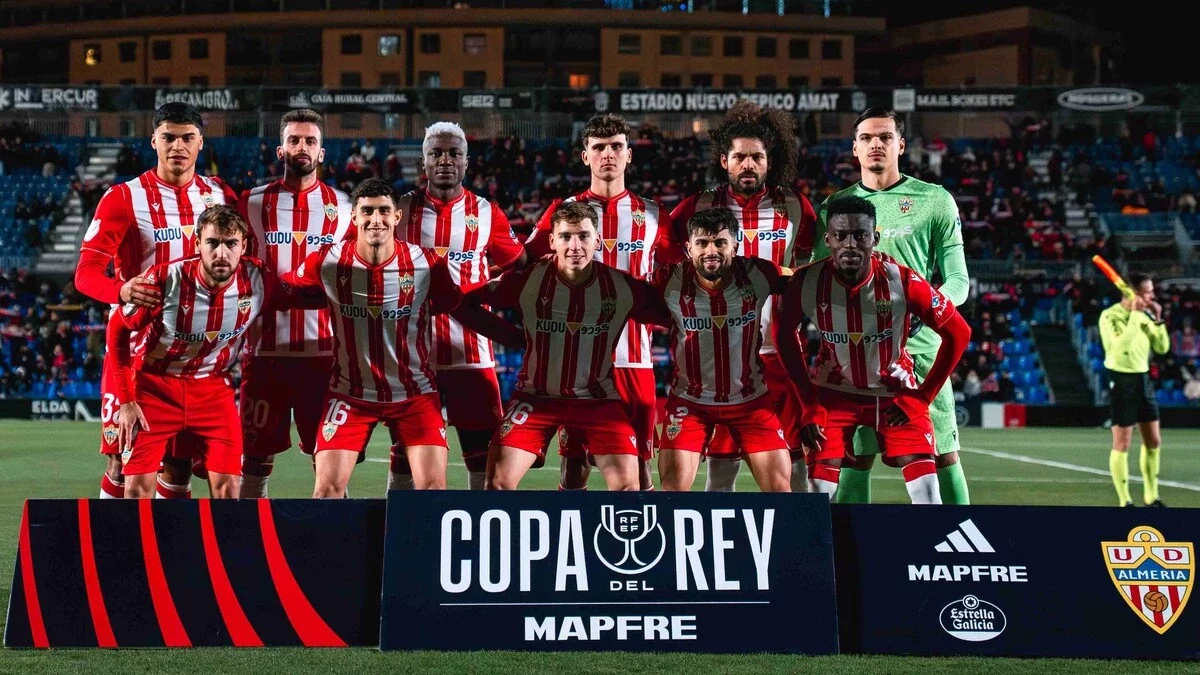 El entrenador del Almería puso la Copa del Rey en las botas de este equipo.
