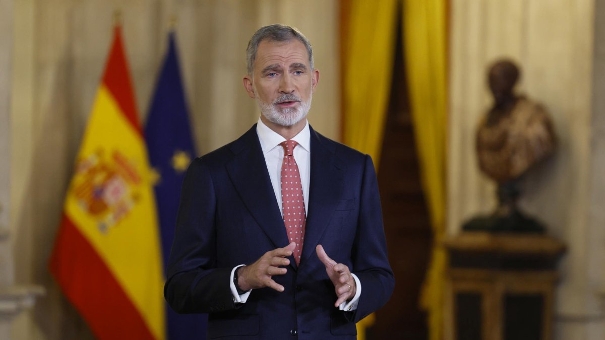 El Rey Felipe VI en su Mensaje de Navidad, 24 de diciembre de 2025.