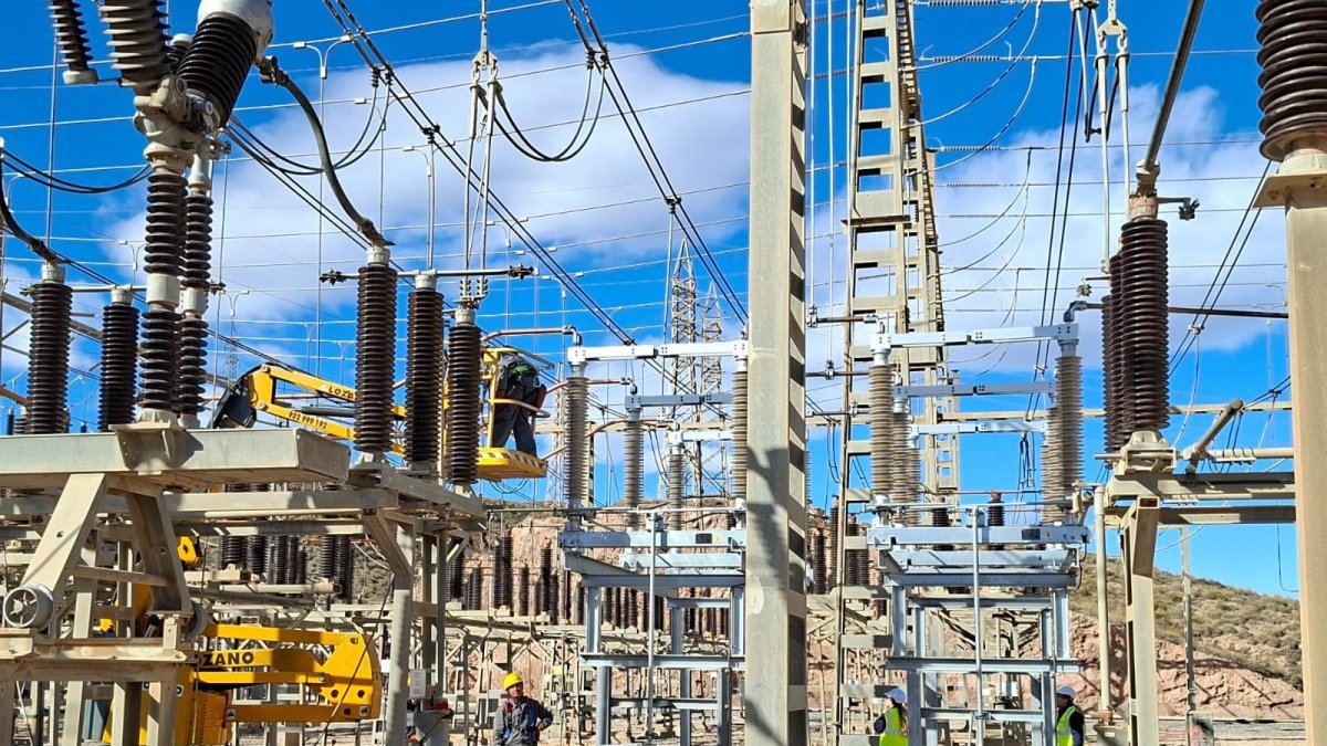 Subestación de Benahadux (Almería).