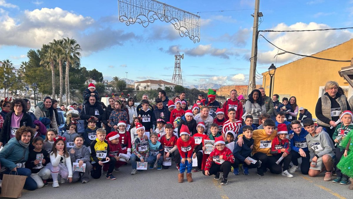 Imagen de archivo de la San Silvestre Chorreona de Sorbas en una edición anterior.