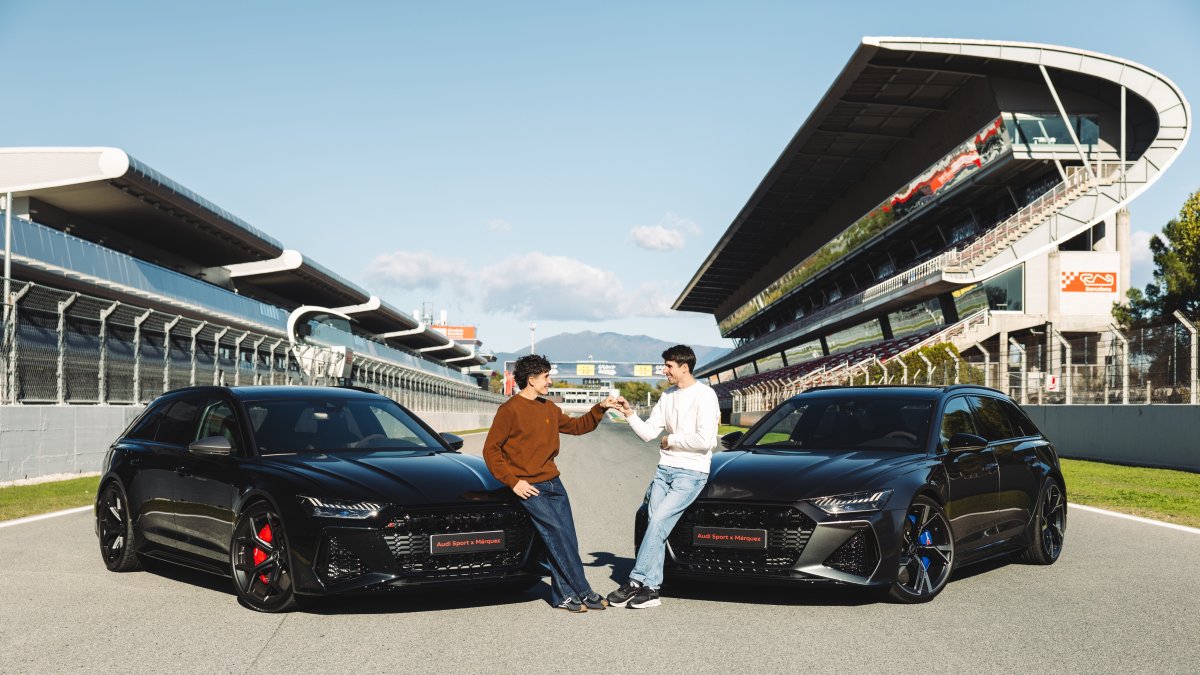 Marc y Álex Márquez se reunieron con Audi para recibir las llaves de los Audi RS 6 Avant performance personalizados que acompañarán a los dos pilotos de MotoGP en su día a día fuera de los circuitos.