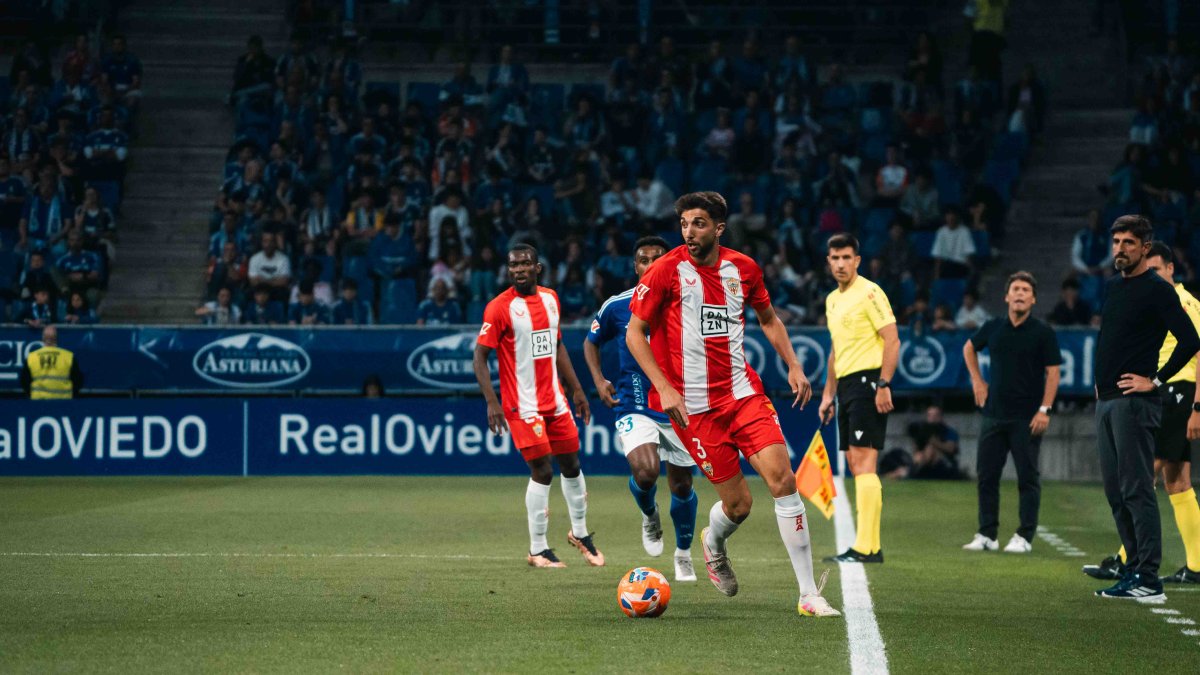 El último partido de Edgar fue en el Principado de Asturias contra el Real Oviedo.