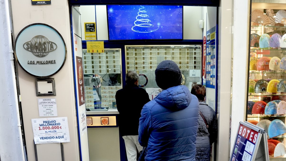 La Lotería, siempre protagonista en Navidad.