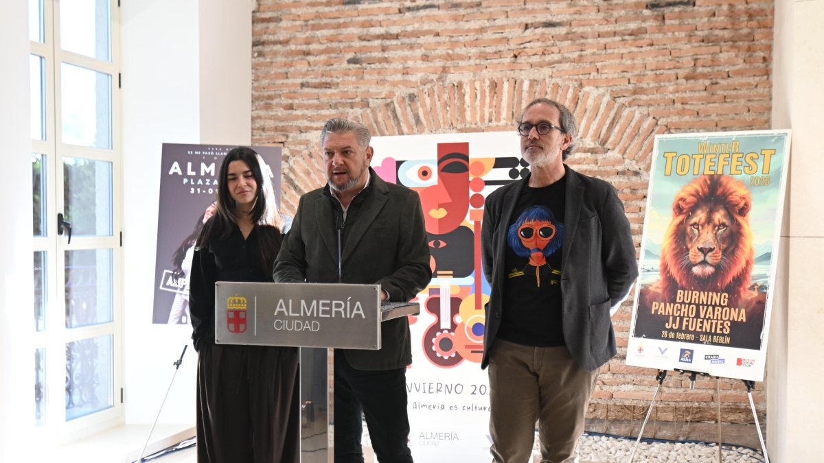Presentación de la programación cultural de invierno en Almería.