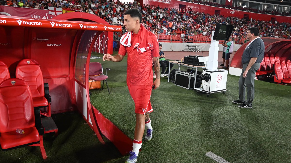 Thalys, rumbo al banquillo del Estadio de los Juegos Mediterráneos.