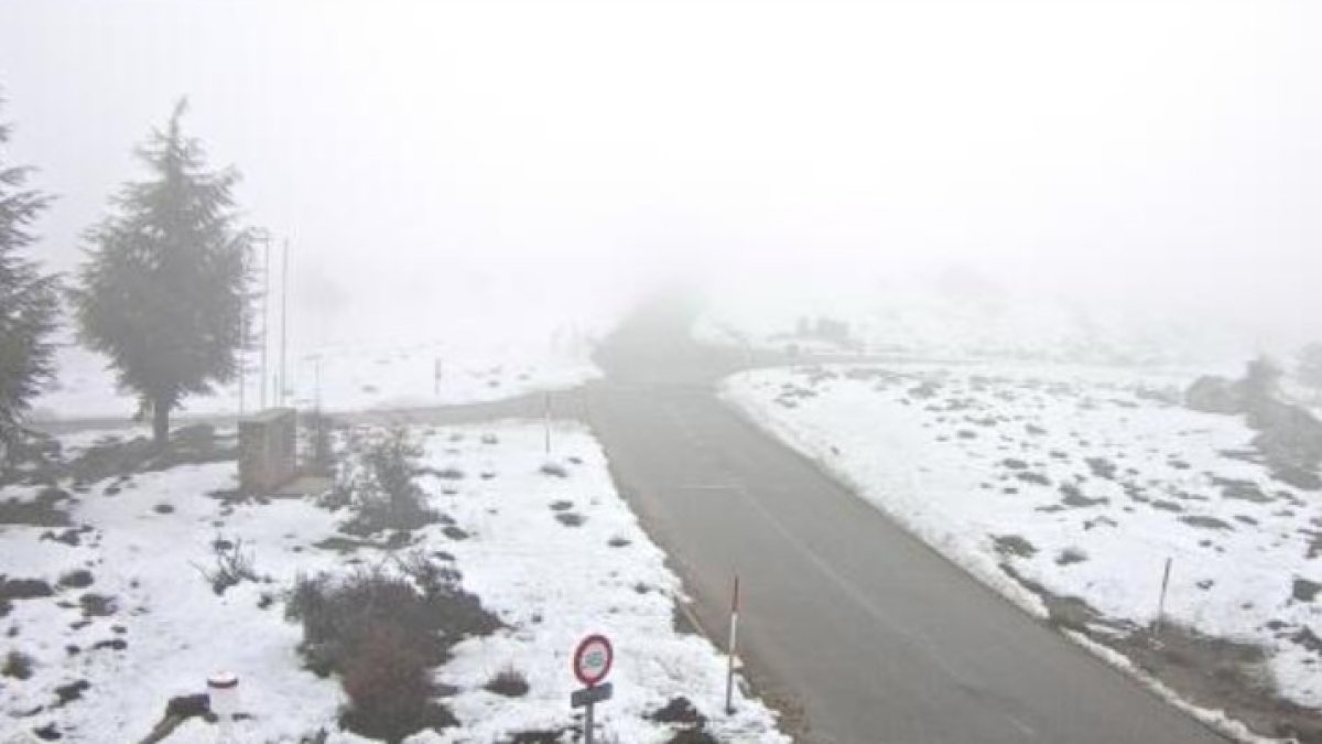 Imagen de Calar Alto de este martes