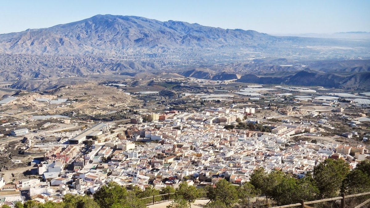 Panorámica de la localidad.