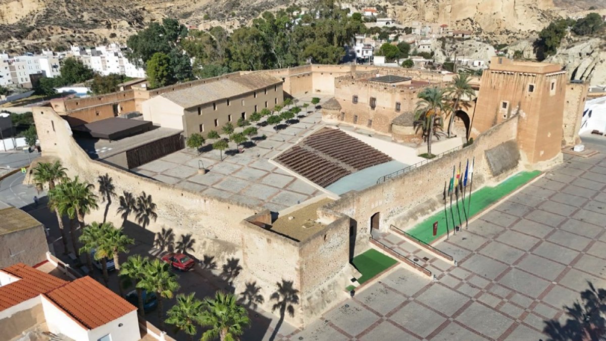 Castillo Marqués de los Vélez, en Cuevas del Almanzora.