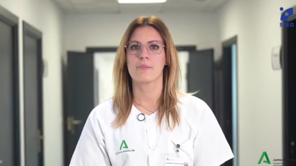 Almudena Alférez, enfermera de Oncología en el Hospital Universitario Torrecárdenas.