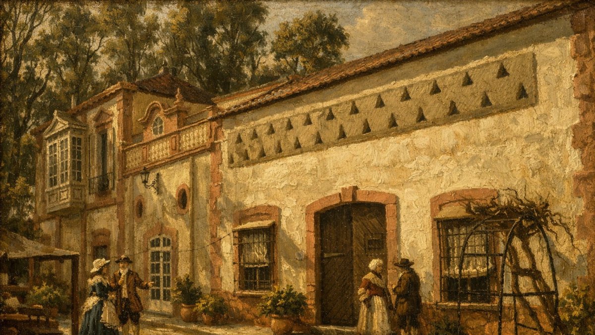 Recreación del Cortijo de Casablanca.