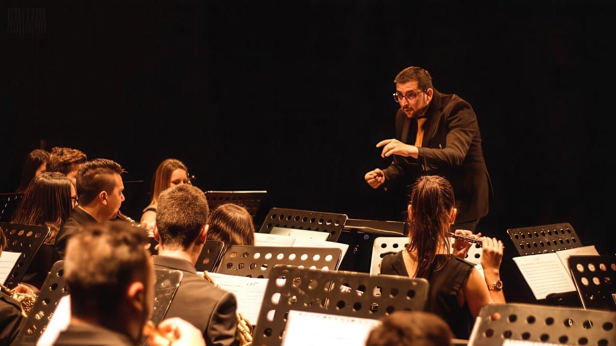 La Banda Sinfónica de Huércal de Almería.