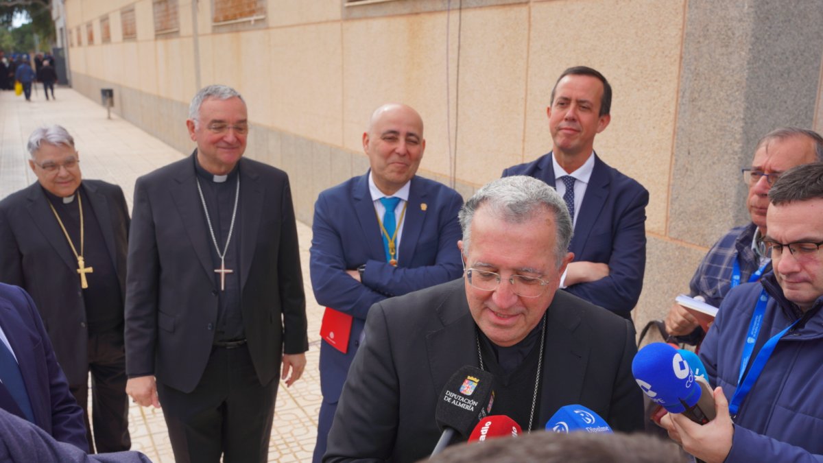 Ginés García Beltrán, obispo de Getafe nacido en Huércal-Overa.