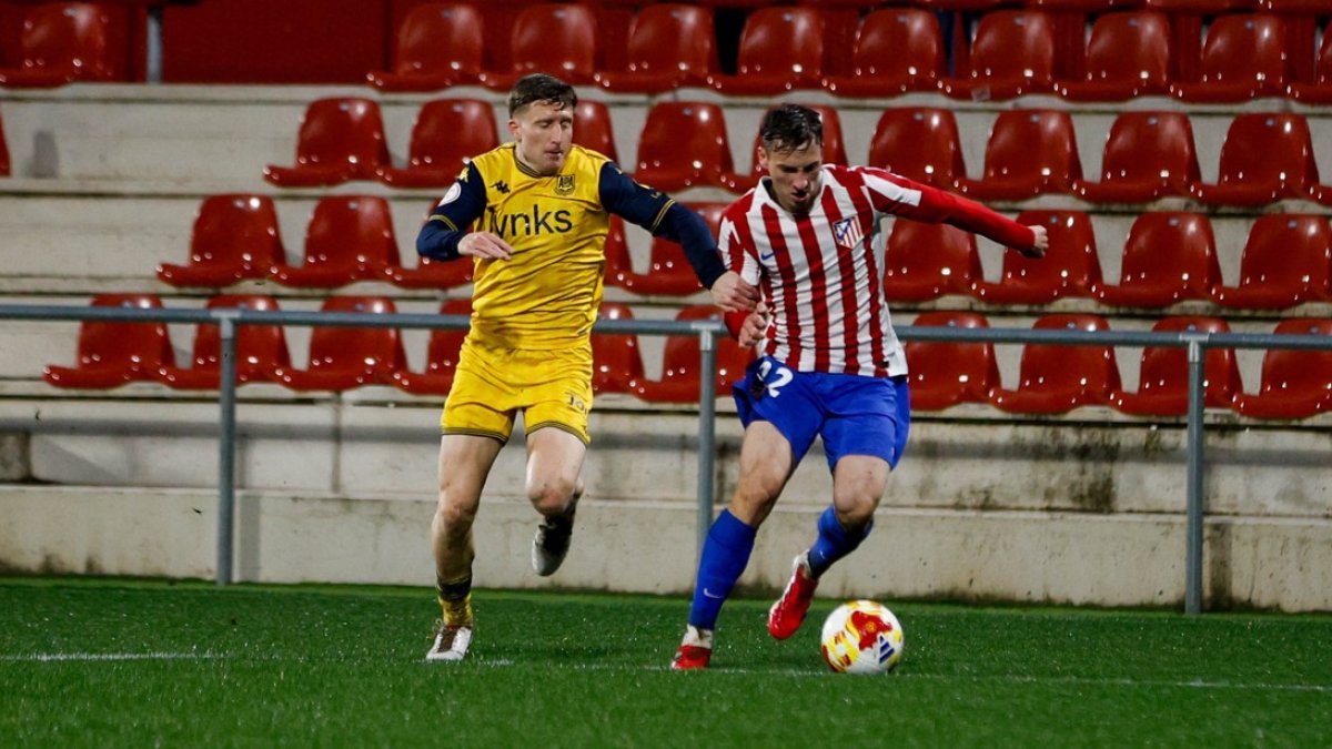 Marko Perovic ha mostrado todo su descaro en el Atlético.