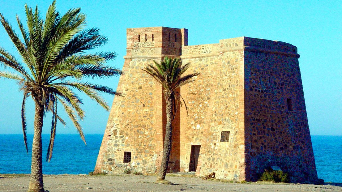 Castillo de Macenas en Mojácar.