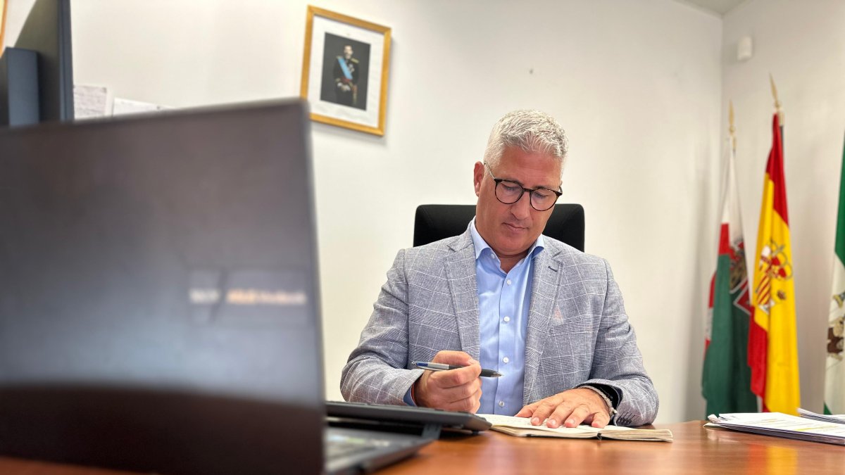 Ismael Torres, alcalde de Huércal de Almería.