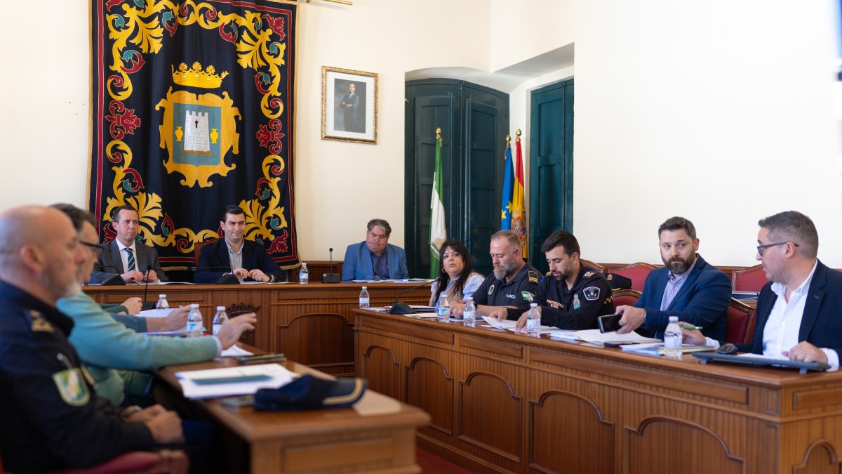 Junta Local de Seguridad en Níjar.