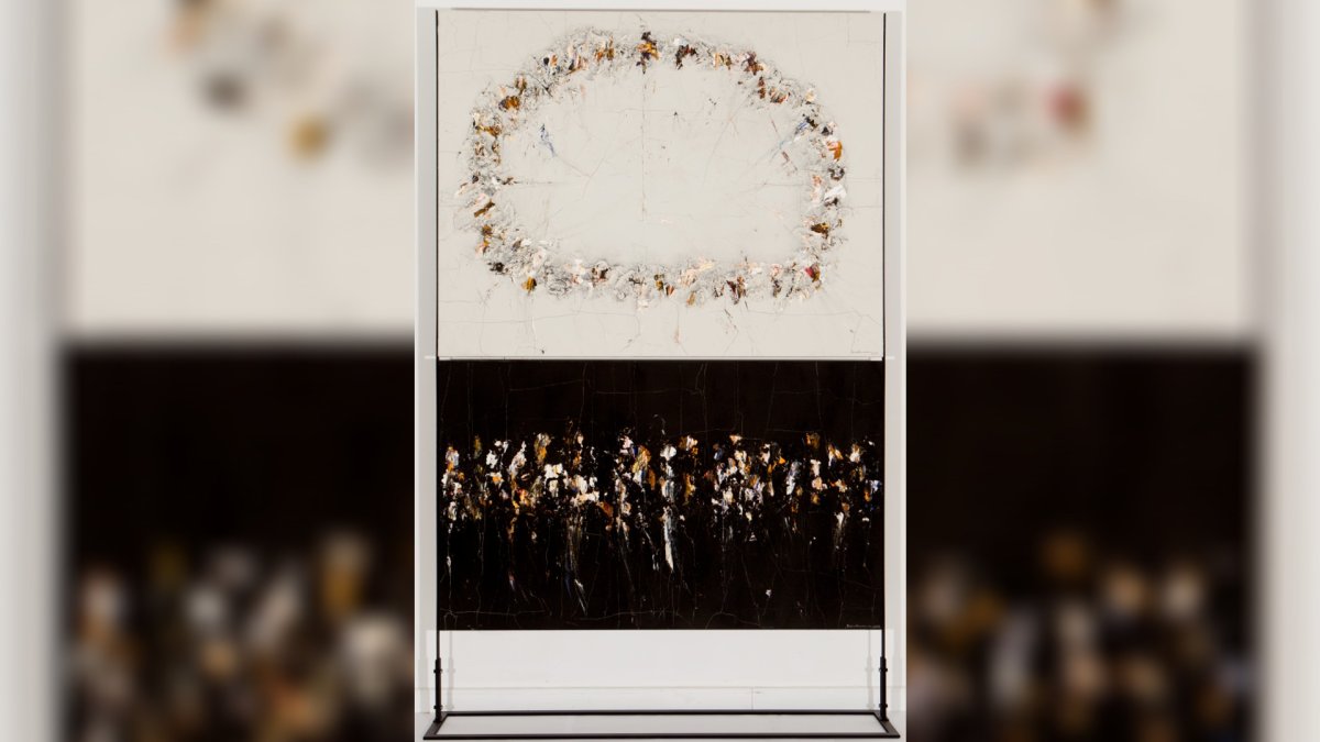 ‘Archivo de la Desbandá’, óleo sobre lienzo (2022).