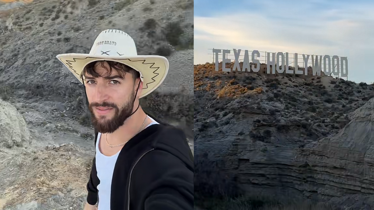 El influencer Carlos García (@carliyoelnervio) en Almería.