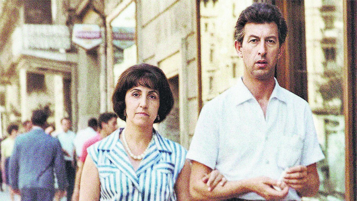 Manuel Siles junto a su esposa Guadalupe Lucas. Formaron una pareja con grandes inquietudes intelectuales.