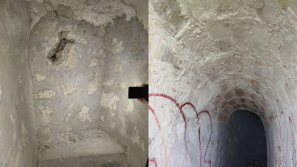 Así es uno de los refugios de la Guerra Civil localizados en la capital